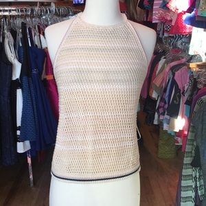 Free People m knit tie at neck tank bin2